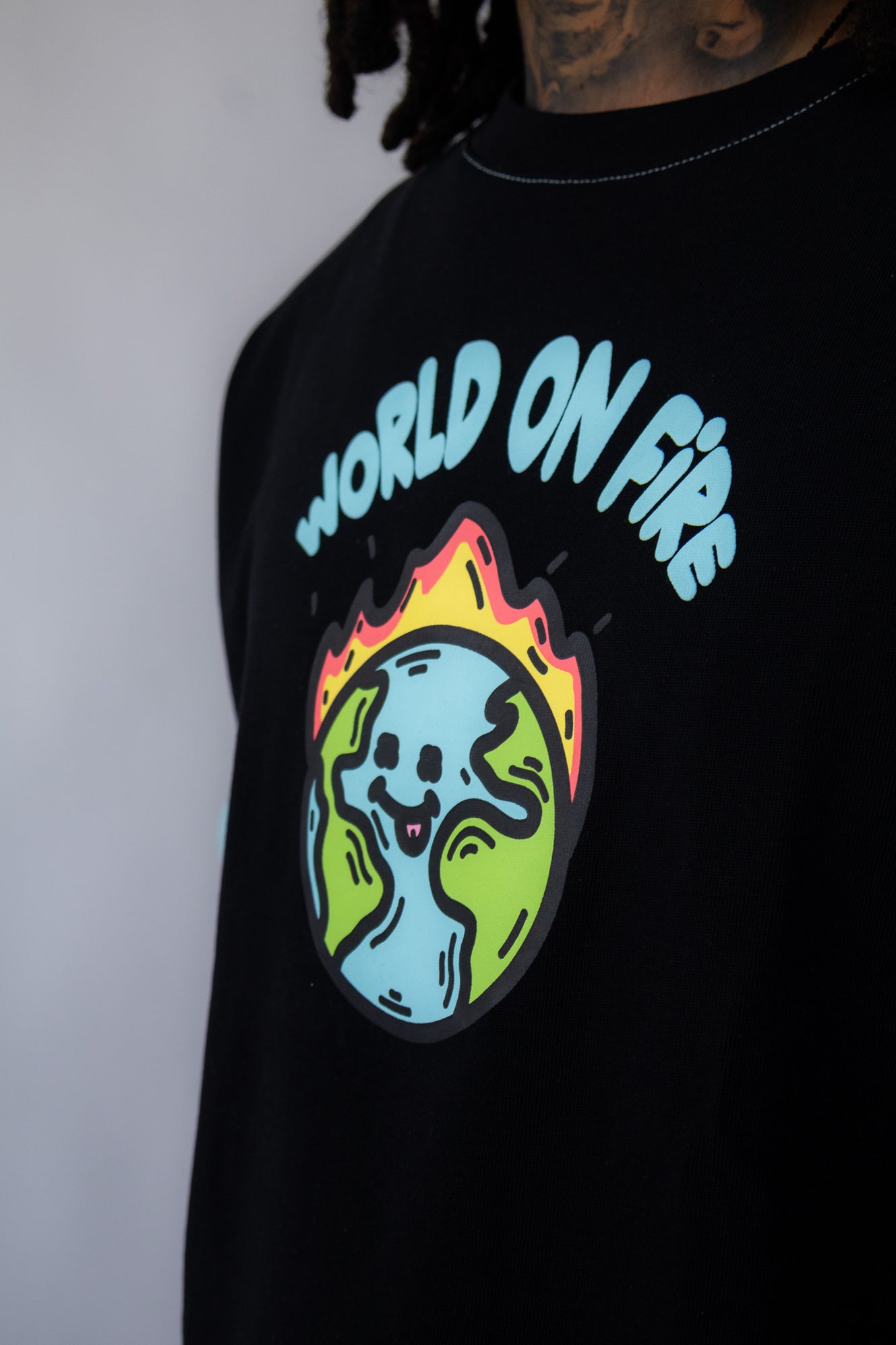 World On Fire T-shirt