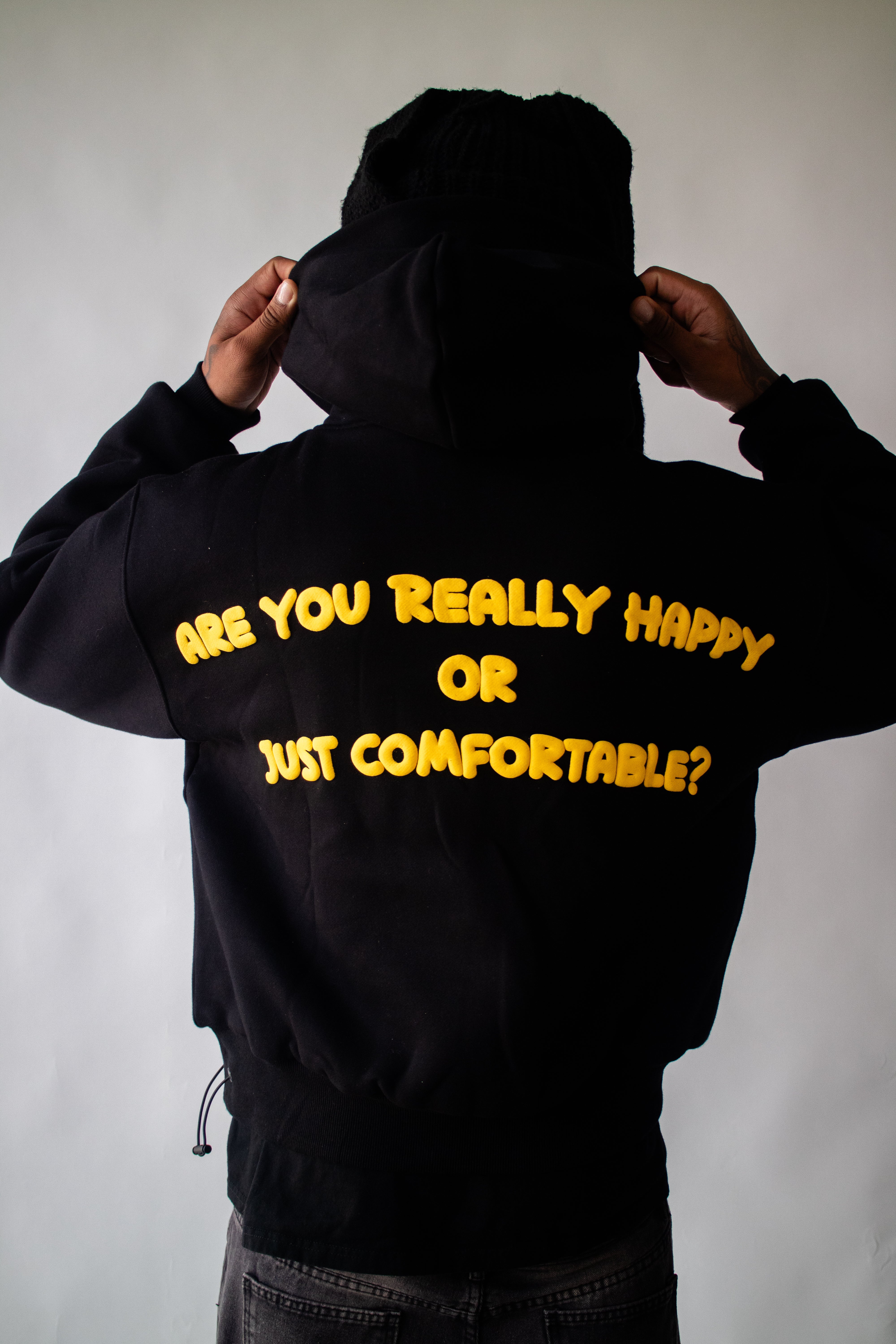 Are You Really Happy Hoodie (Never Restocking)