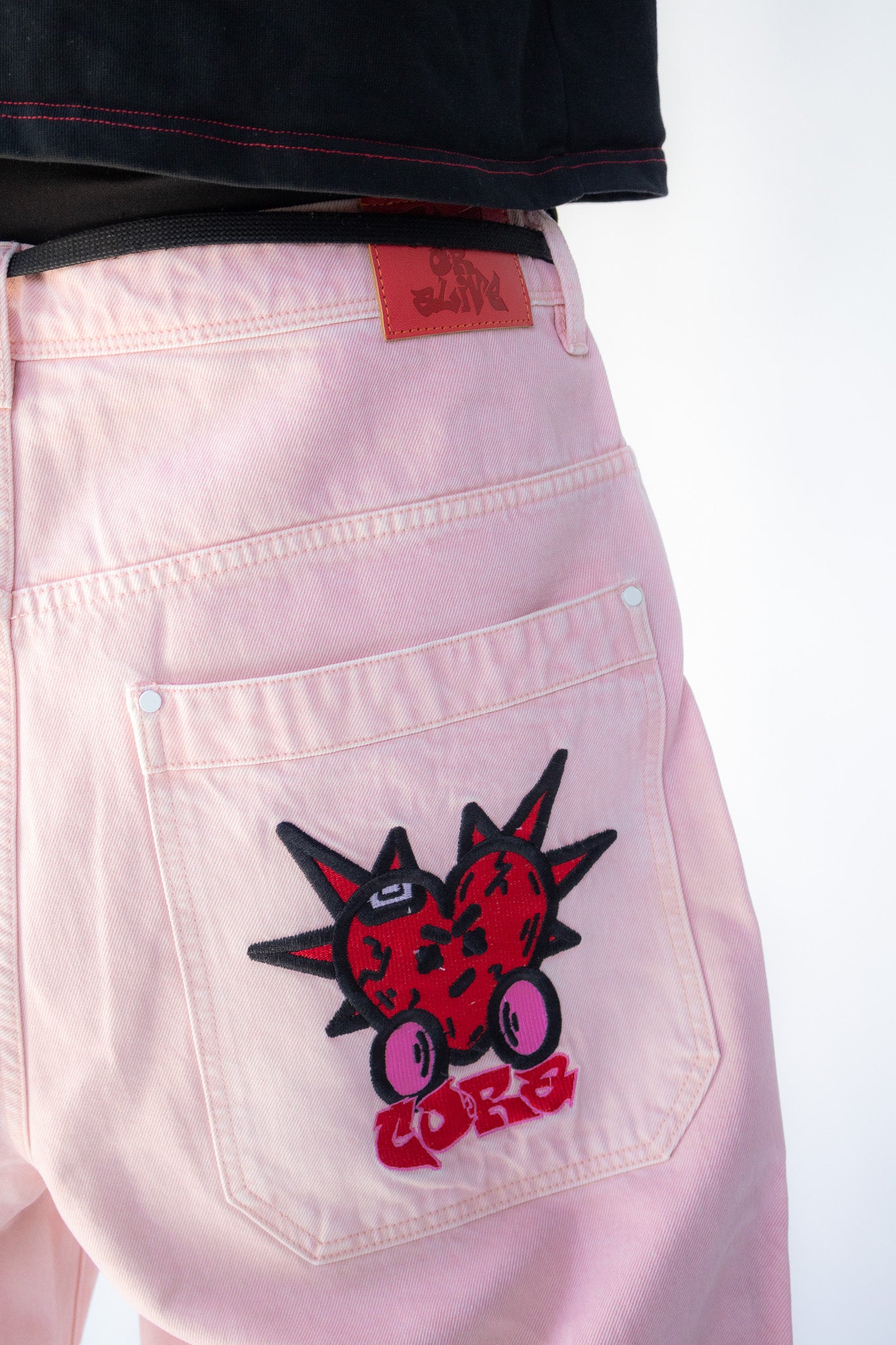 Pink Cora Denim V2