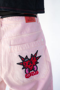 Pink Cora Denim V2