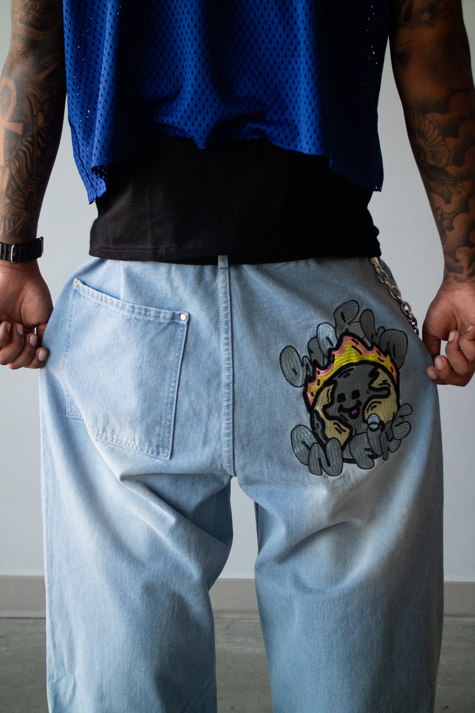 World on Fire Denim