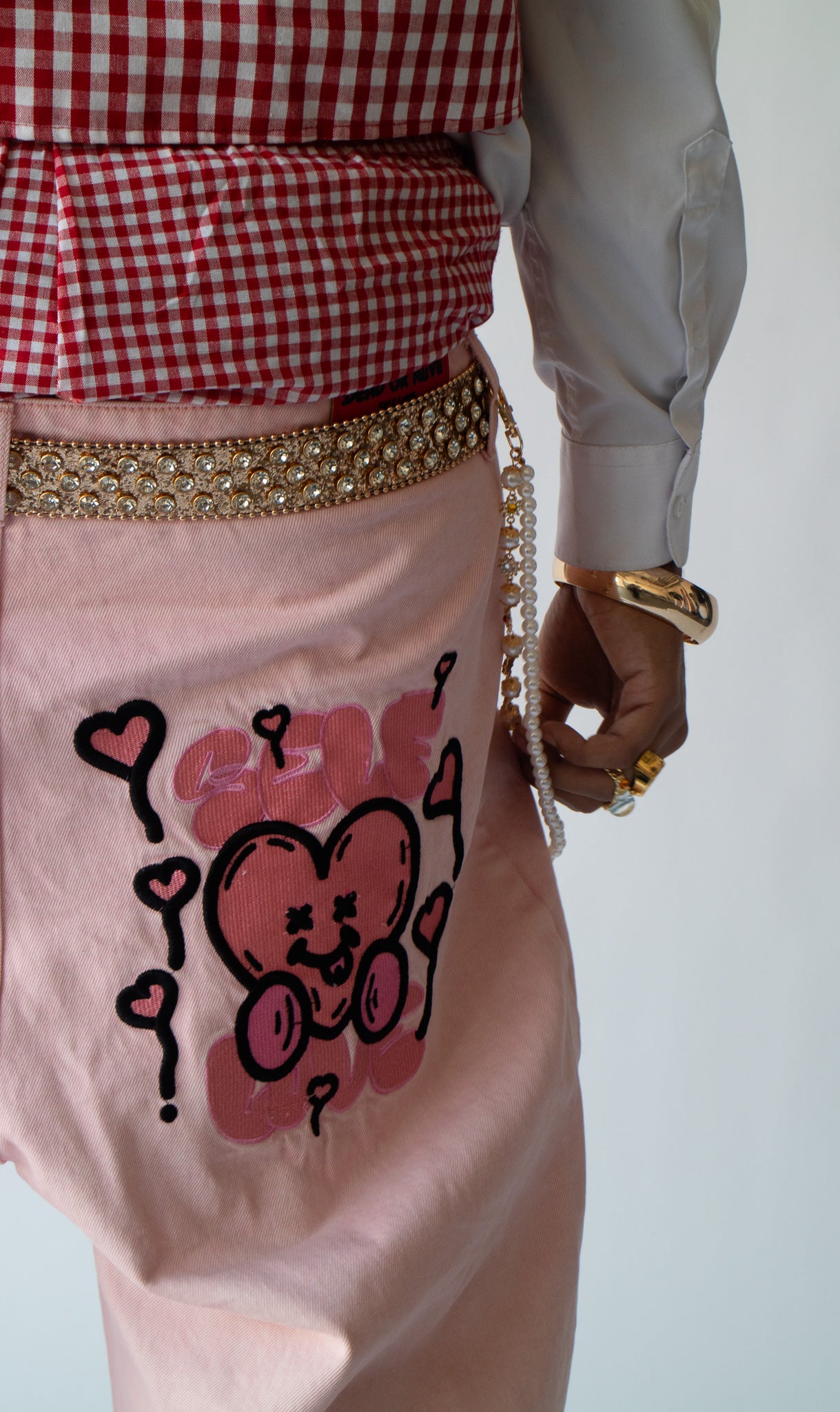 Pink Cora Denim