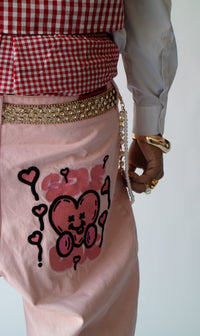 Pink Cora Denim