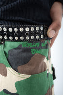 Camo Cargo World on Fire Denim