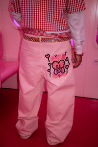Pink Cora Denim