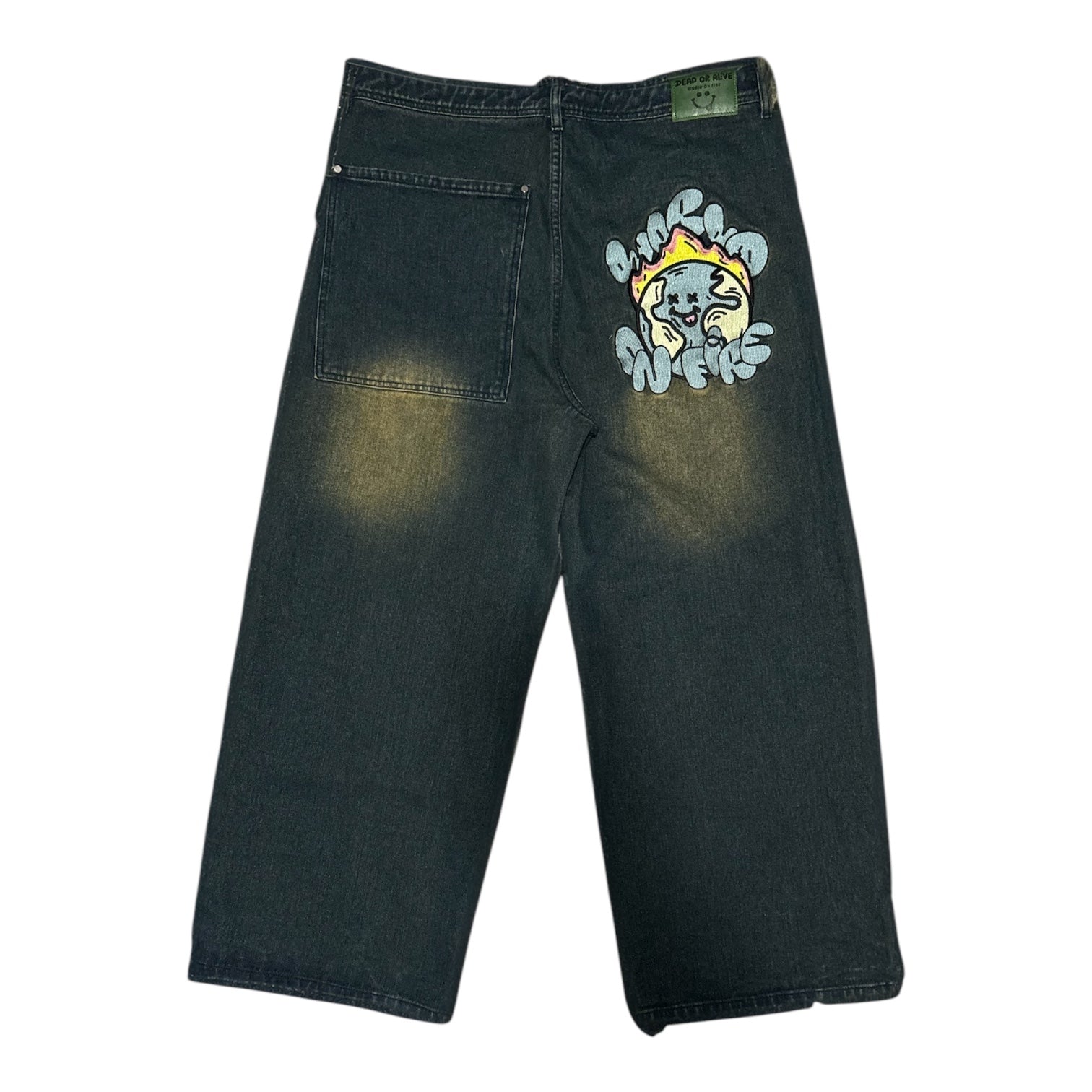 World On Fire V2 Denim
